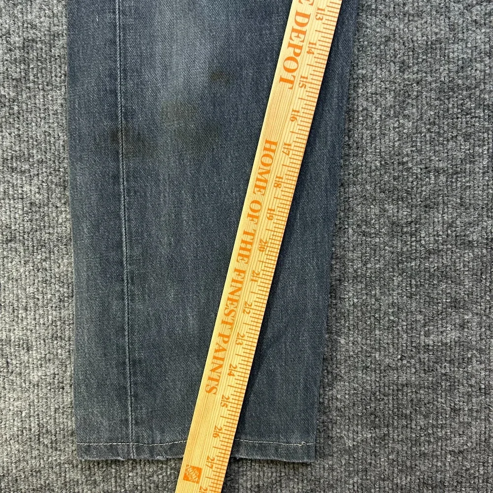 Levi's 562 Jeans Men's Blue Denim‎ Mid Rise Classic Straight Zip Fly - 32X26.5